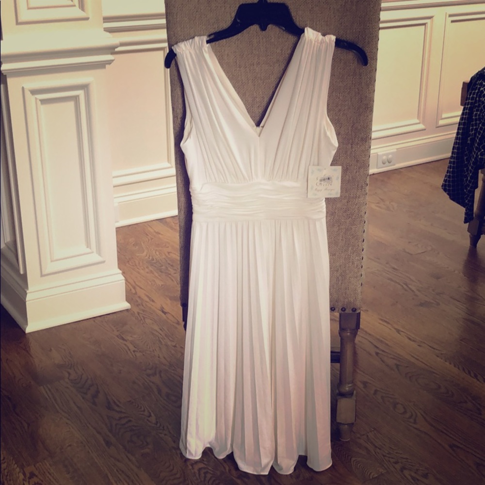 Off white dress